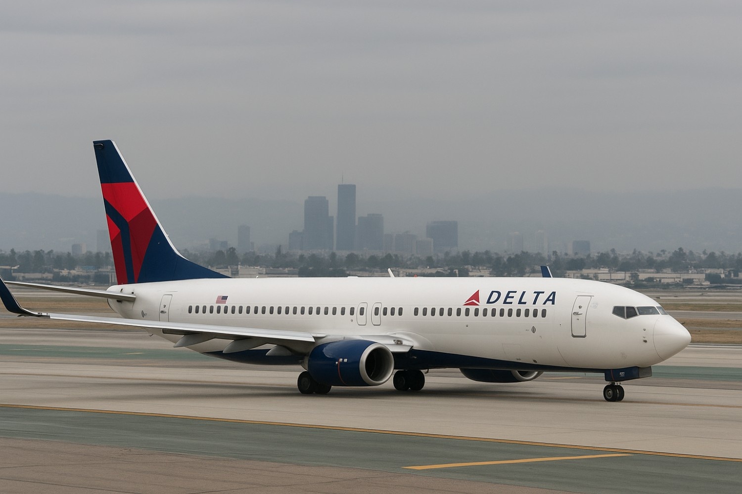 delta flight dl275 diverted lax